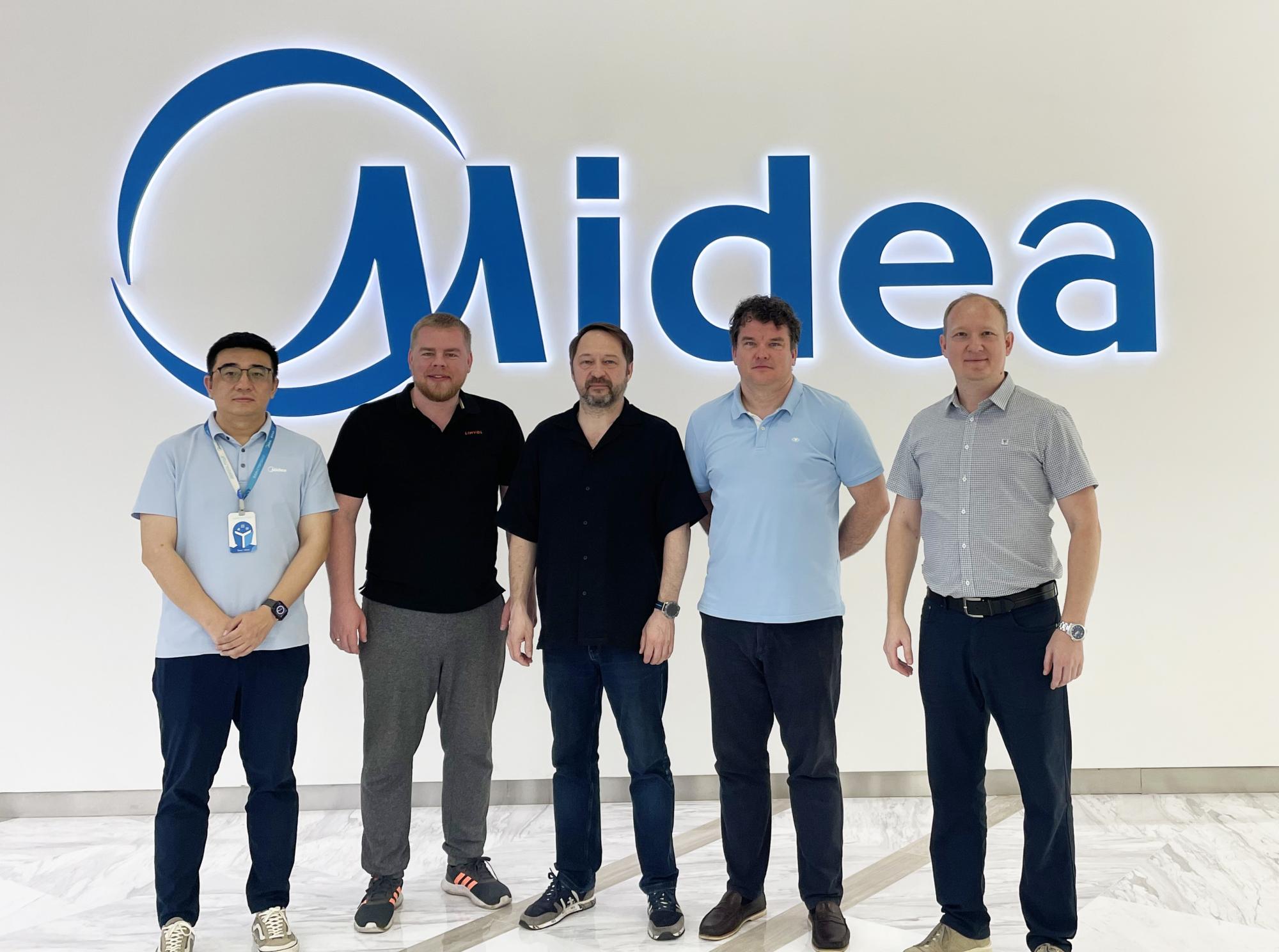 Визит представителей компании «Донстрой» на завод Midea | Linvol в Китае